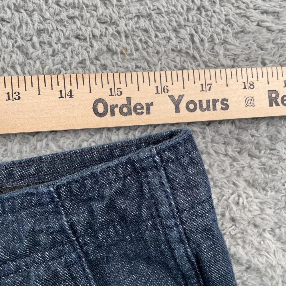 Banana Republic Jeans Mens 34x34 Blue Cargo Tapered Surplus Preppy Navy Utility